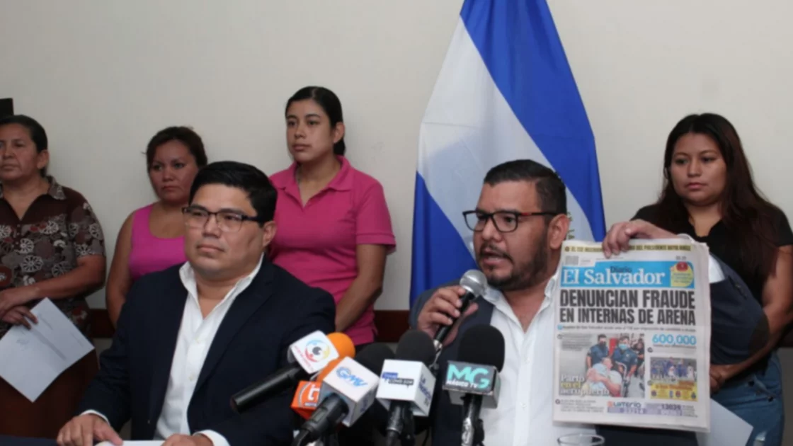 Concejales de Arena denuncian expulsión arbitraria tras cuestionar la candidatura de Alejandro Nóchez. Fotografía: DEM