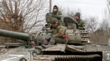 Rusia admite su intervención en Ucrania como "estado de guerra". Fotografía: Infobae