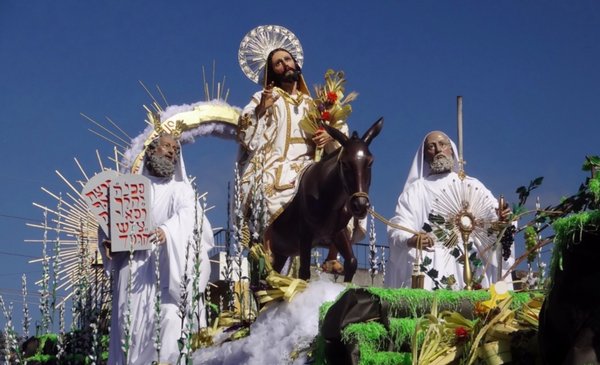 Recorrido de procesiones de mañana Domingo de Ramos