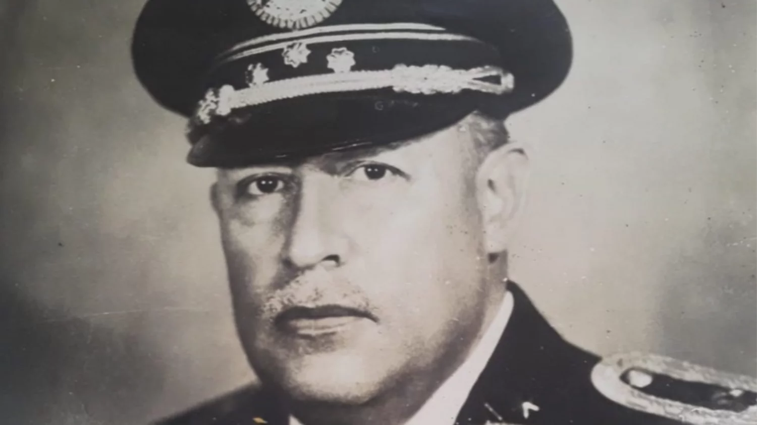 Foto de archivo, coronel Peralta Azurdia Foto de archivo, coronel Peralta Azurdia