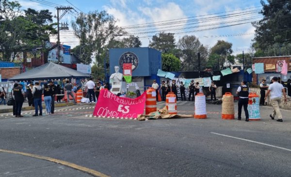 MP documenta daños en la USAC por toma y desalojo del 7 de abril