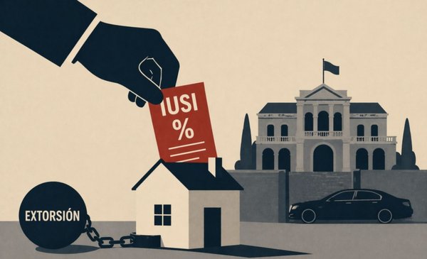 IUSI: extorsión por tener lo tuyo