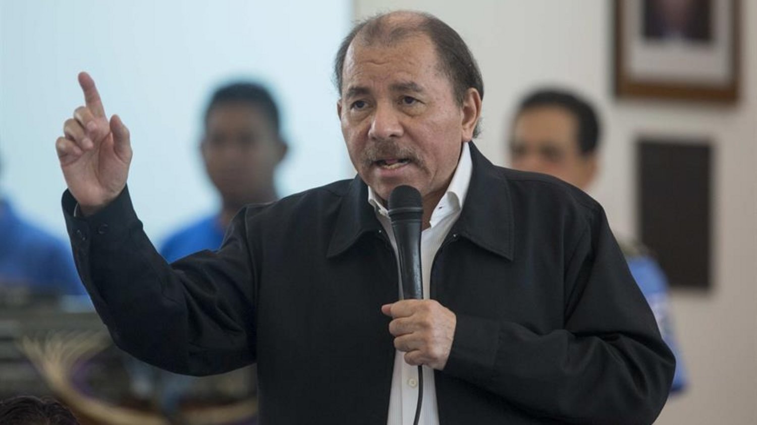 El presidente de Nicaragua, Daniel Ortega, en una fotografía de archivo. EFE/Jorge Torres
