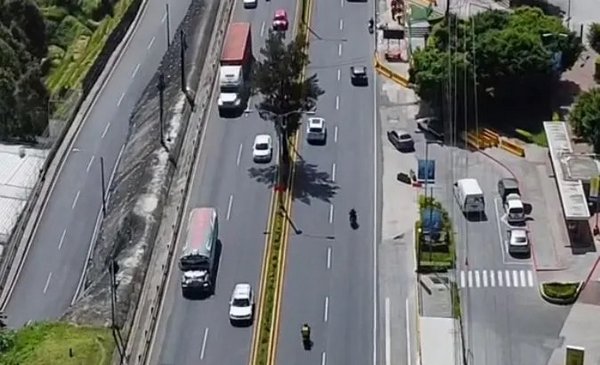 Carriles reducidos en ruta al Atlántico por trabajos viales