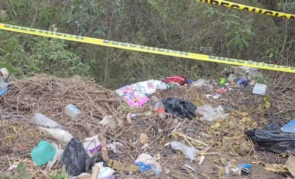 Investigan asesinato de cuatro hombres hallados en basurero de San Miguel Dueñas