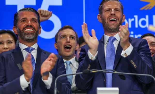 Eric Trump viaja a Pekín en medio de negociación con empresa china