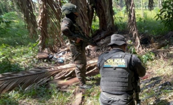 Decomisan arsenal de guerra, explosivos y droga en allanamientos en Petén