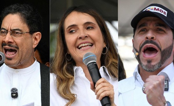 Tres candidatos dominan la carrera presidencial para suceder a Petro