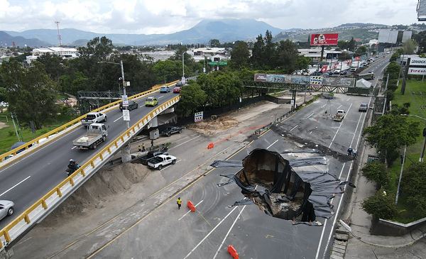 Video | Así avanzan los trabajos en el hundimiento en Villa Nueva ...