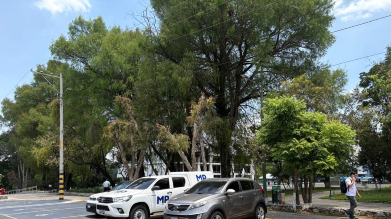 MP investiga daños en la USAC tras protesta (Fotografía: MP)