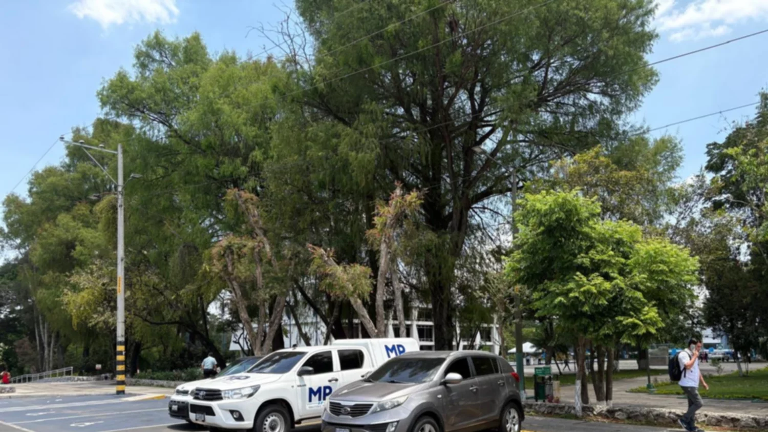 MP investiga daños en la USAC tras protesta (Fotografía: MP)