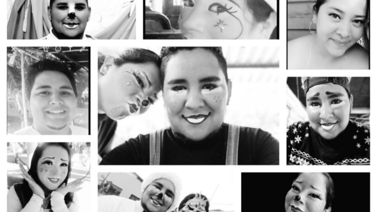 Pareja de payasos desaparecidos en Guatemala.