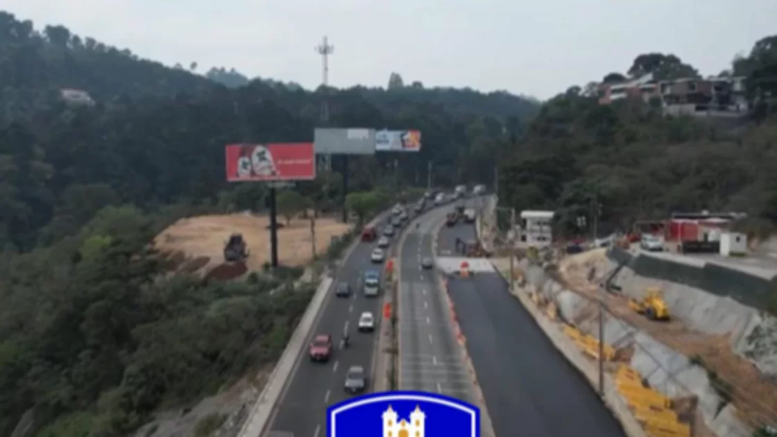 Suspenden cierre programado en carretera a El Salvador (PMT Santa Catarina Pinula)