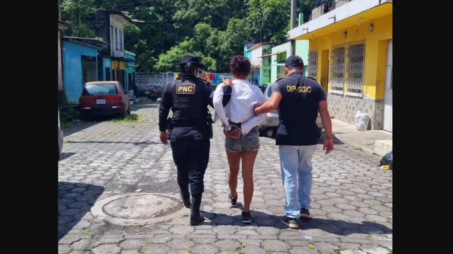 La joven fue capturada en la zona 3 de Escuintla. Foto: PNC
