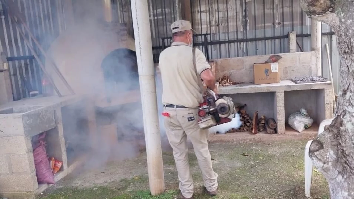 fumigación fumigación