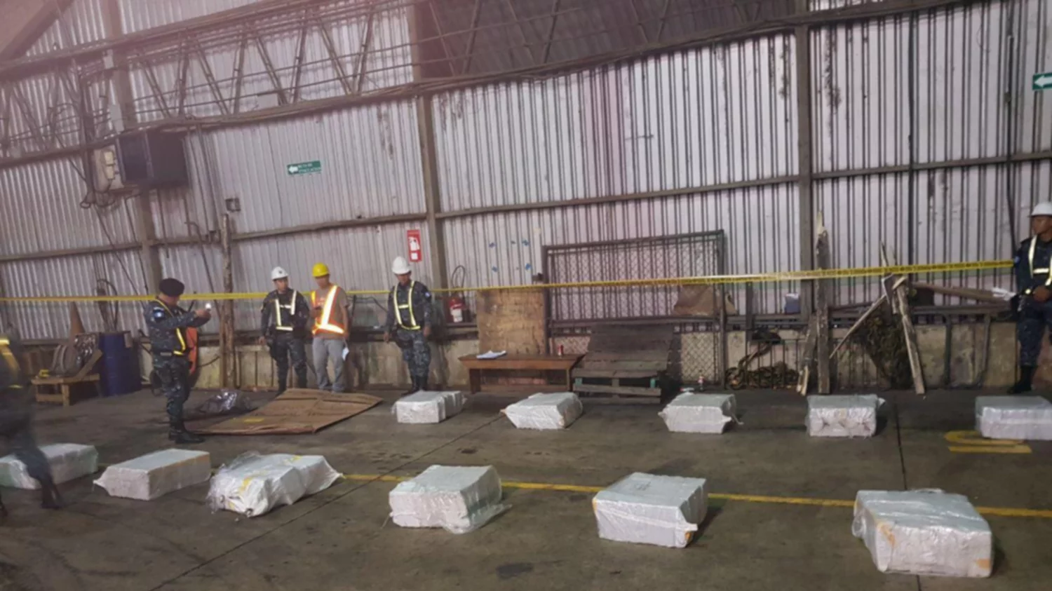 PNC incauta 1,350 kilos de cocaína provenientes de Cartagena