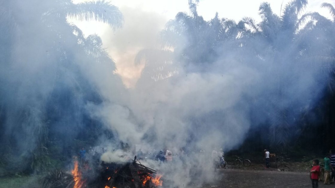 NaturAceites: manifestantes rodean Planta Pataxte y amenazan a sus trabajadores