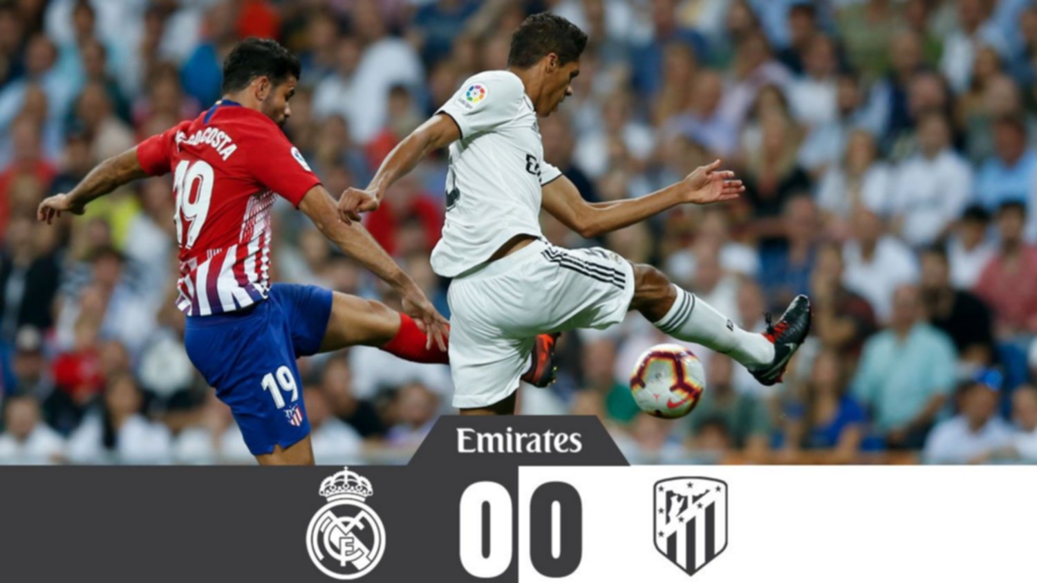 FÚTBOL | Real Madrid y Atlético empataron 0-0 FÚTBOL | Real Madrid y Atlético empataron 0-0