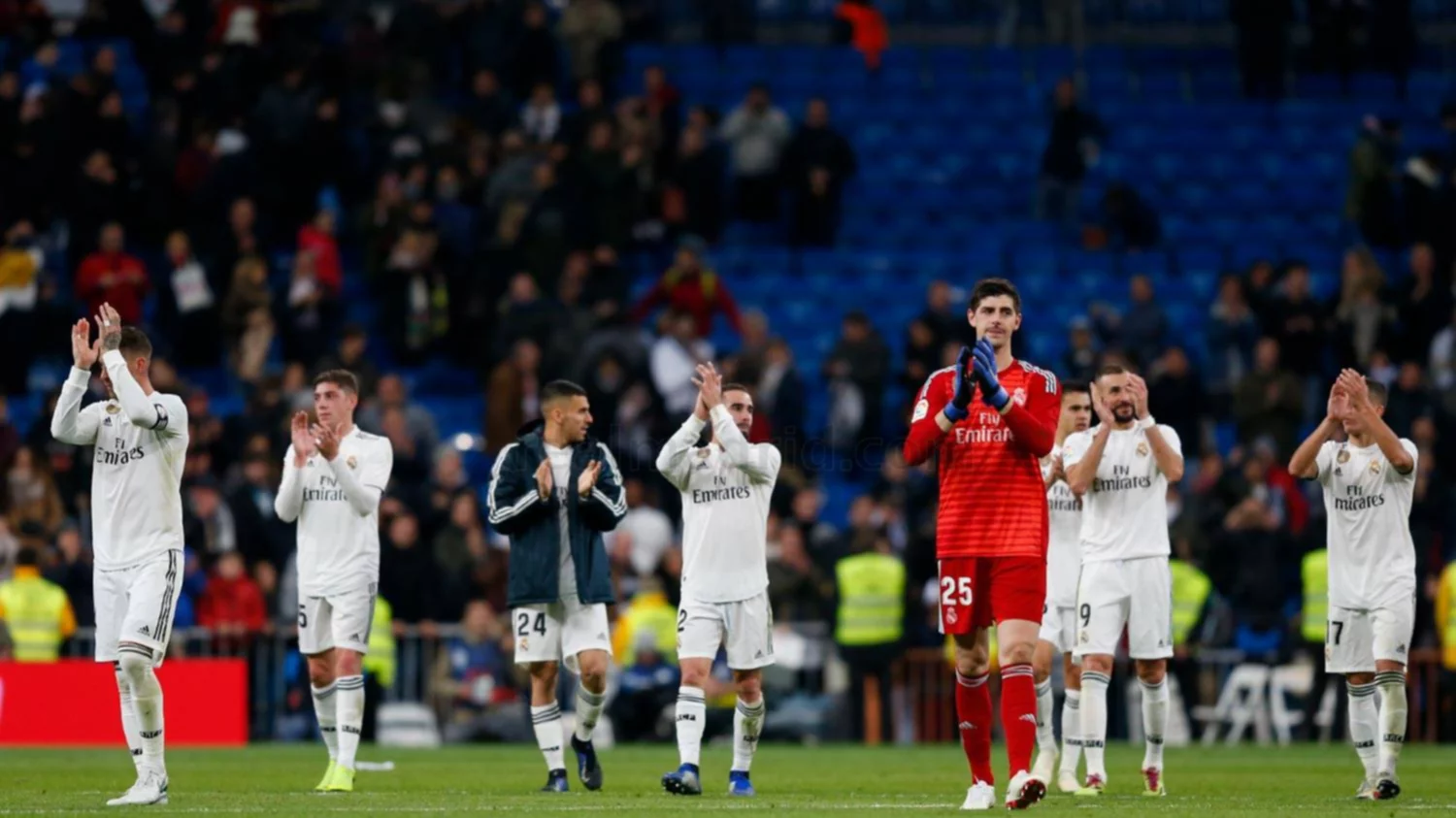 Real Madrid le gana al Valencia en el Bernabeú
