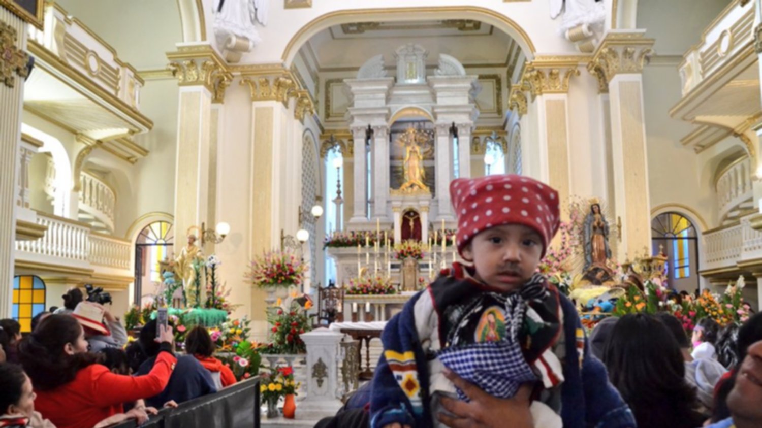 Así se venera a la Virgen de Guadalupe en Guatemala
