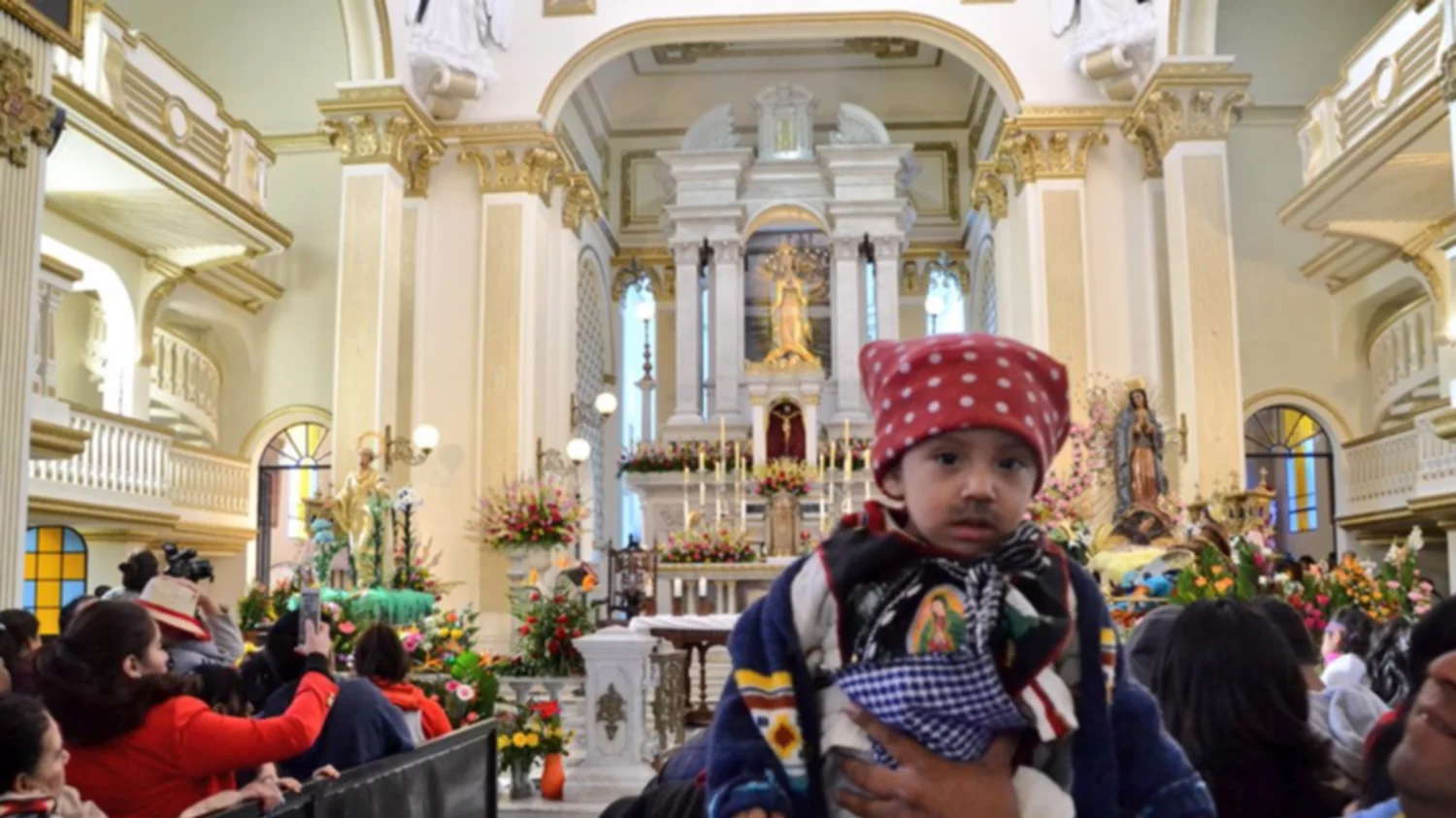 Así se venera a la Virgen de Guadalupe en Guatemala