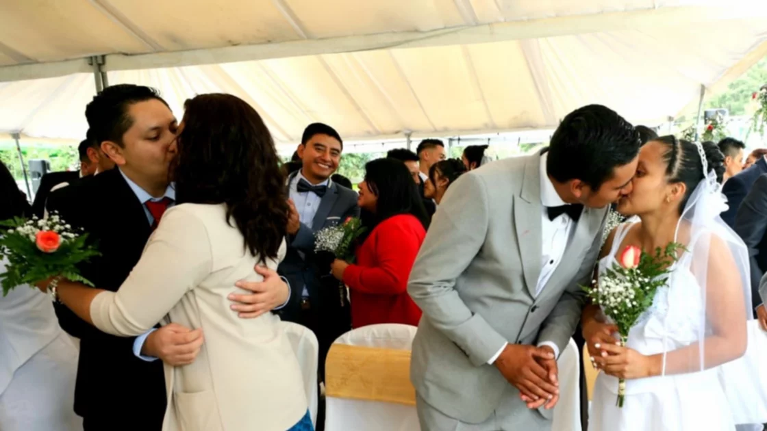“Se dieron el sí”, 41 parejas se casaron en la Municipalidad