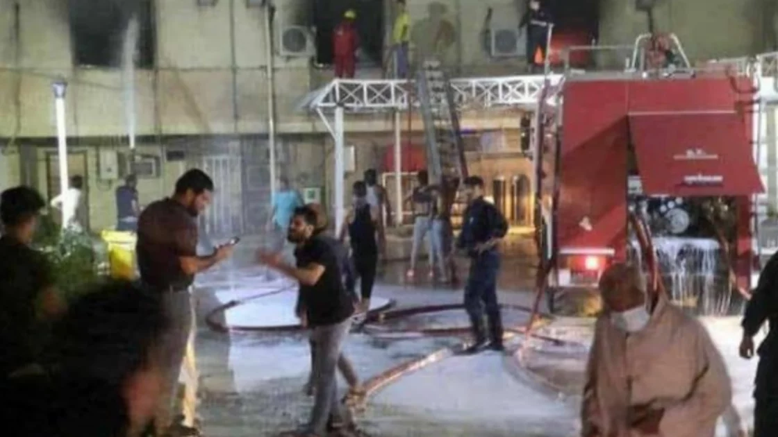 Mueren 24 pacientes de covid-19 por explosión de tanques oxígeno en Bagdad