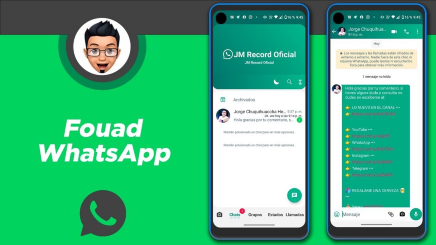 Cómo descargar Fouad WhatsApp 2023, la versión alternativa de WhatsApp