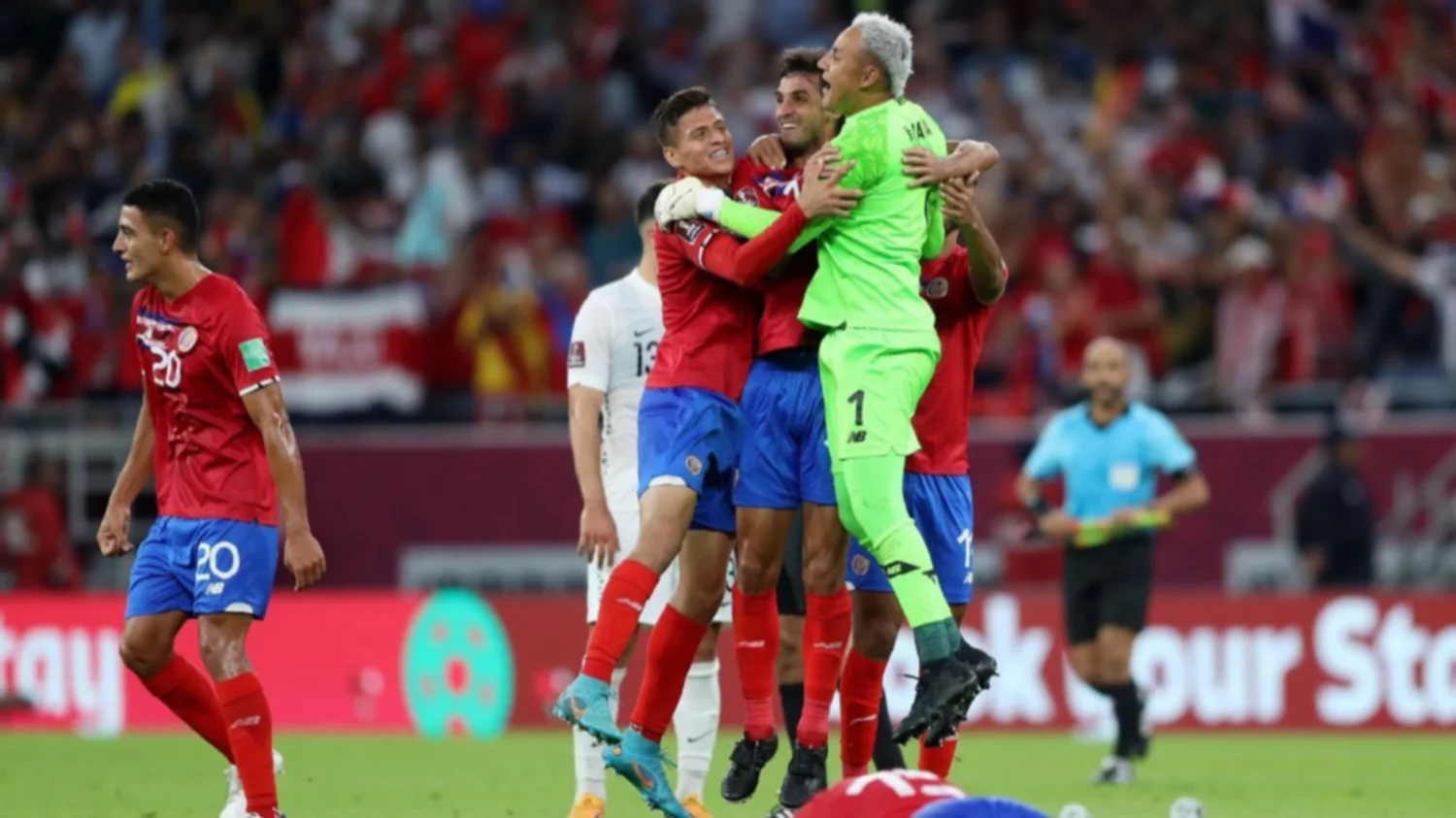 Selección de Costa Rica (Fotografía: ESPN) Selección de Costa Rica (Fotografía: ESPN)