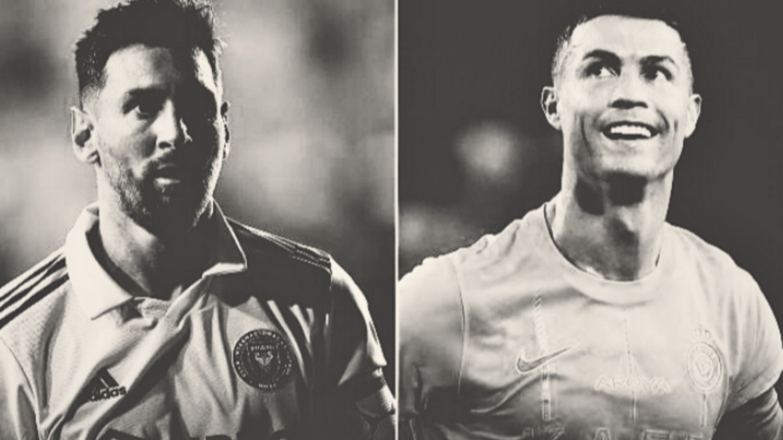 Messi y Cristiano Ronaldo (Fotografía: Sporting News)