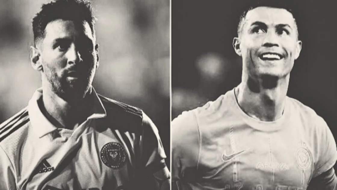 Messi y Cristiano Ronaldo (Fotografía: Sporting News)