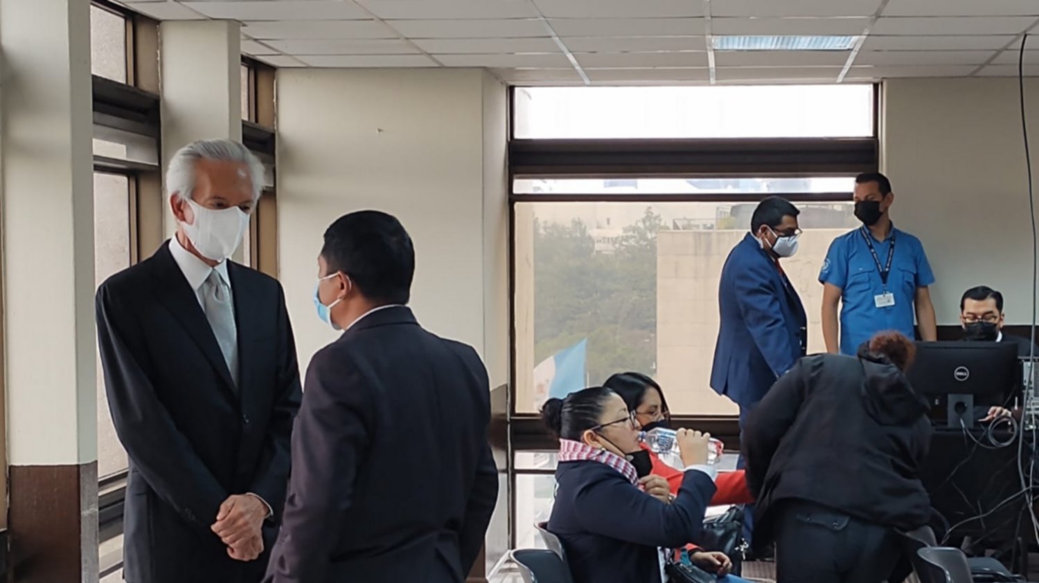La audiencia intermedia se desarrolla en el Juzgado Séptimo Penal. (Foto: República)