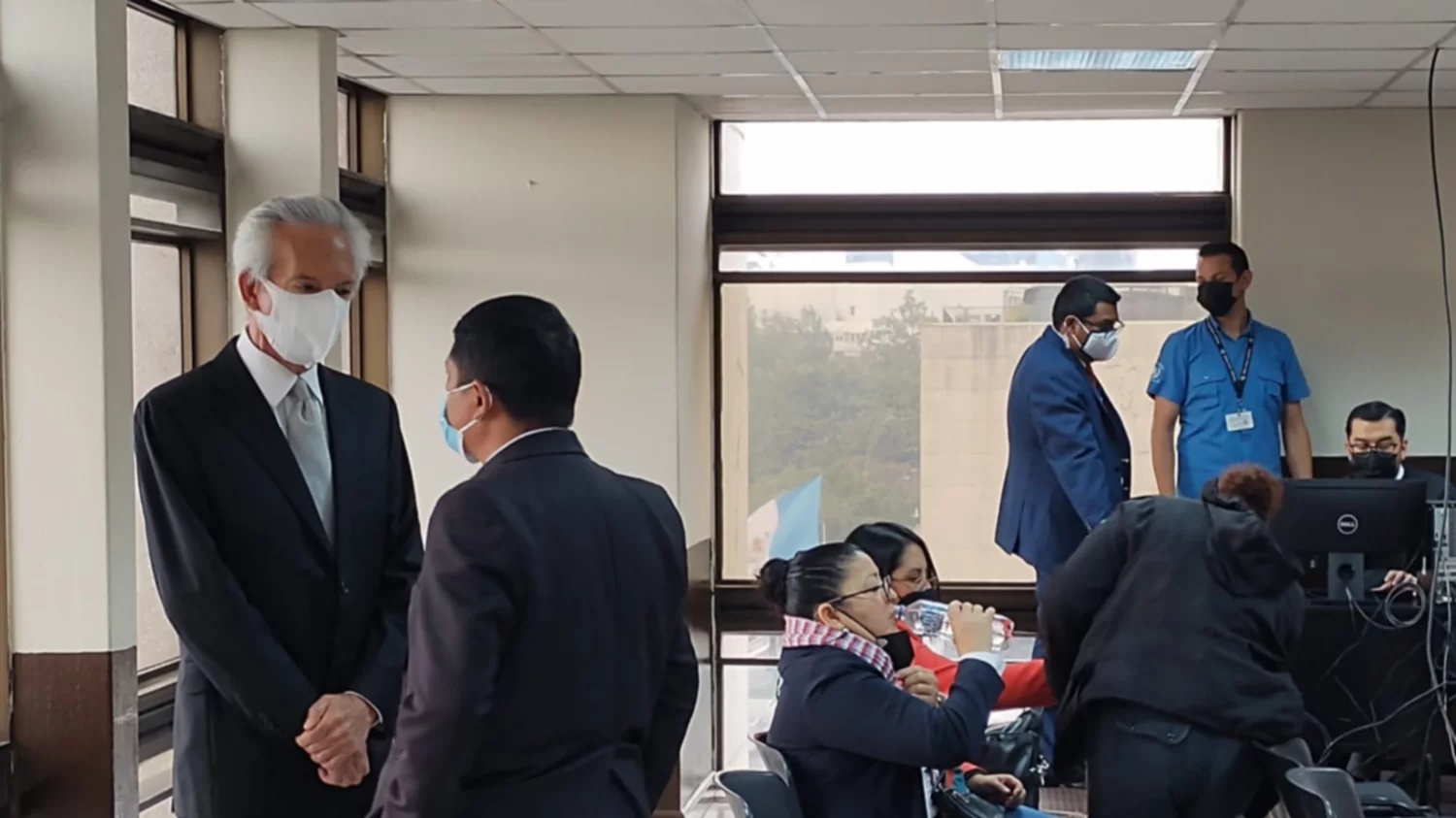 La audiencia intermedia se desarrolla en el Juzgado Séptimo Penal. (Foto: República)