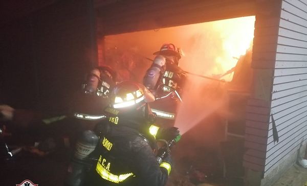 Esto se sabe del incendio en el mercado de Villa Nueva
