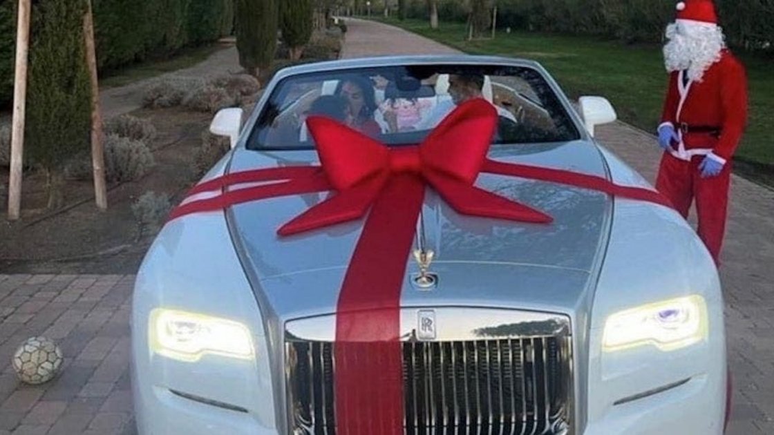 Este fue el regalo navideño de Cristiano Ronaldo 