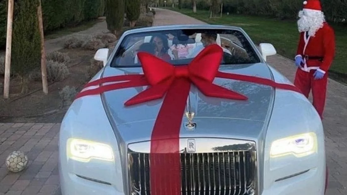 Este fue el regalo navideño de Cristiano Ronaldo 