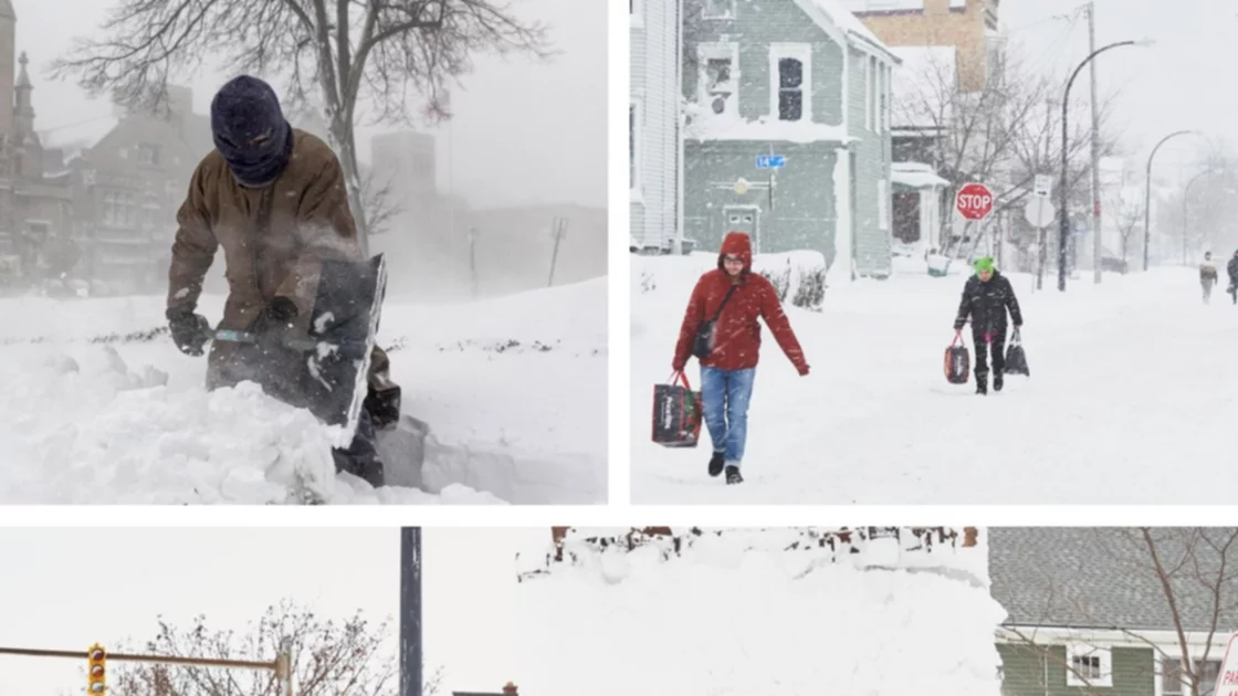  Todavía se espera que caigan entre 15 y 30 centímetros de nieve en el sur del condado de Erie, cuya capital es la ciudad de Búfalo. (Foto: Efe)