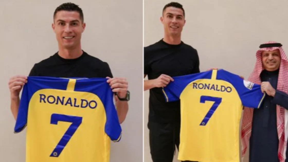  Cristiano Ronaldo cierra un mes de rumores en el que se vinculó con el Al Nassr de Arabia Saudita. (Foto: Twitter)