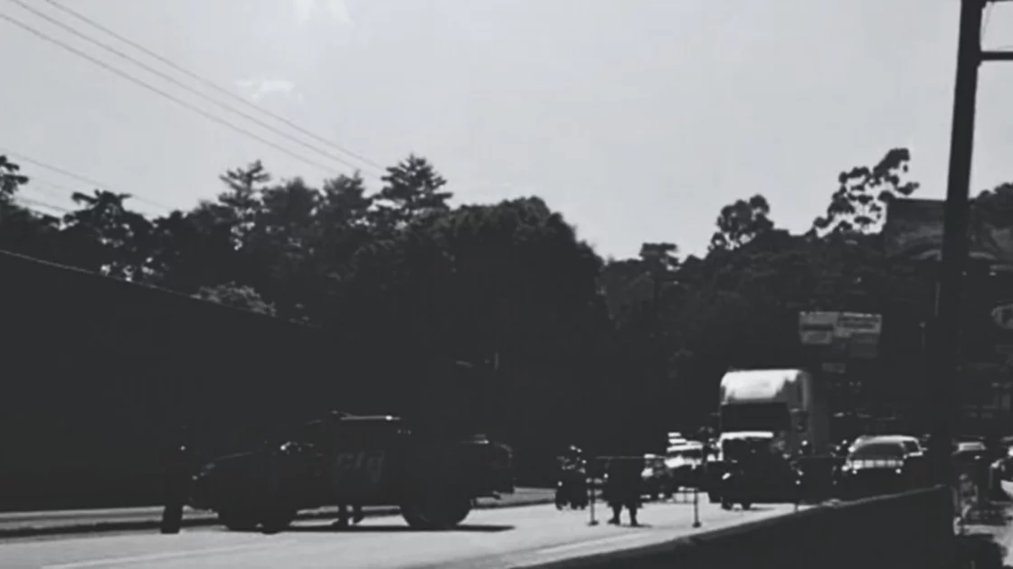 Caos vial Carretera a El Salvador (Fotografía: RRSS)